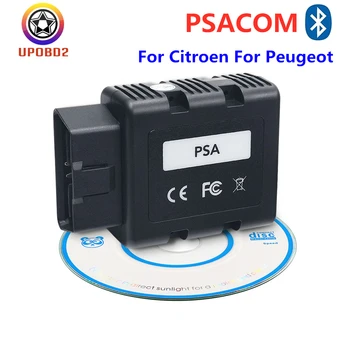 

PSA-COM PSACOM Bluetooth OBD2 Diagnostic Tool Program For Citroen For Peugeot Replace of Lexia3 PP2000 Renault-COM PSA COM BT