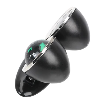 سيارة الحلي البوصلة ميزان الحرارة دليل الكرة لوحة القيادة متر قياس الزخرفية شاحنة اكسسوارات السيارات الديكور الداخلي - Image 5