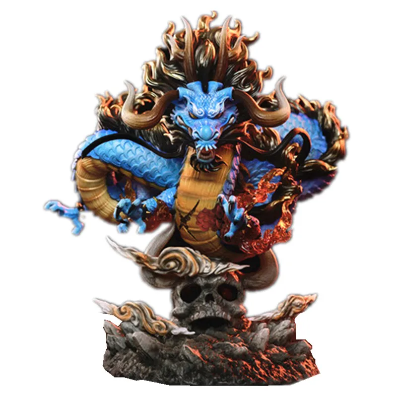 23cm Anime One Piece Kaido Four Emperors Strongest Creature Animalize Dragon Gk Statue Portrait Action Figure Model Toy K136 Action Figures Aliexpress