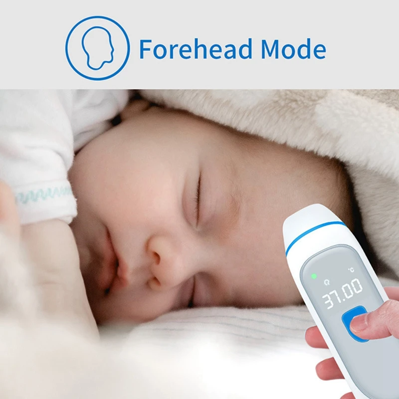 Baby Thermometer- for Ehead and Ear Thermometer for Fever- Accurate Dual Mode Professional Clinical Body Fever Thermometers