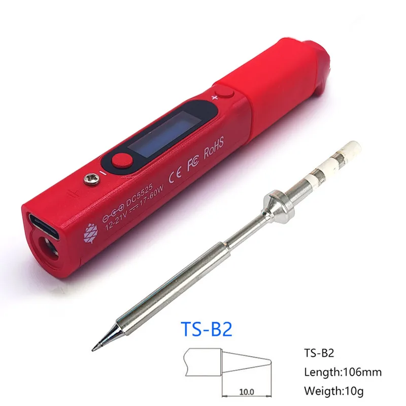 lincoln electric ac 225 arc welder Pine64 Intelligent Type-C DC525 Rapid Temperature Rise Portable Electric Mini Smart Soldering Iron Pinecil B2 D24 K J02 Tip hot stapler plastic repair Welding Equipment