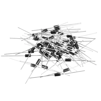 

uxcell 1 Rectifier Diode Axial Electronic Silicon Diodes 2A 1kV 55pcs