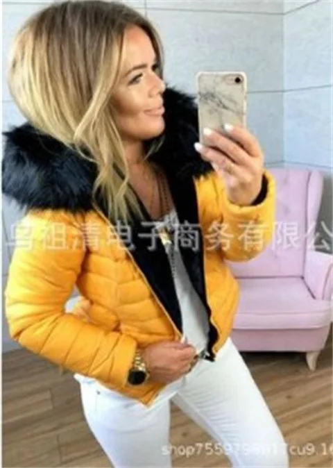 Новое Стильное зимнее Хлопковое платье, женский короткий кардиган, тонкое женское платье, элегантное хлопковое стеганое платье, маленькая одежда из хлопка