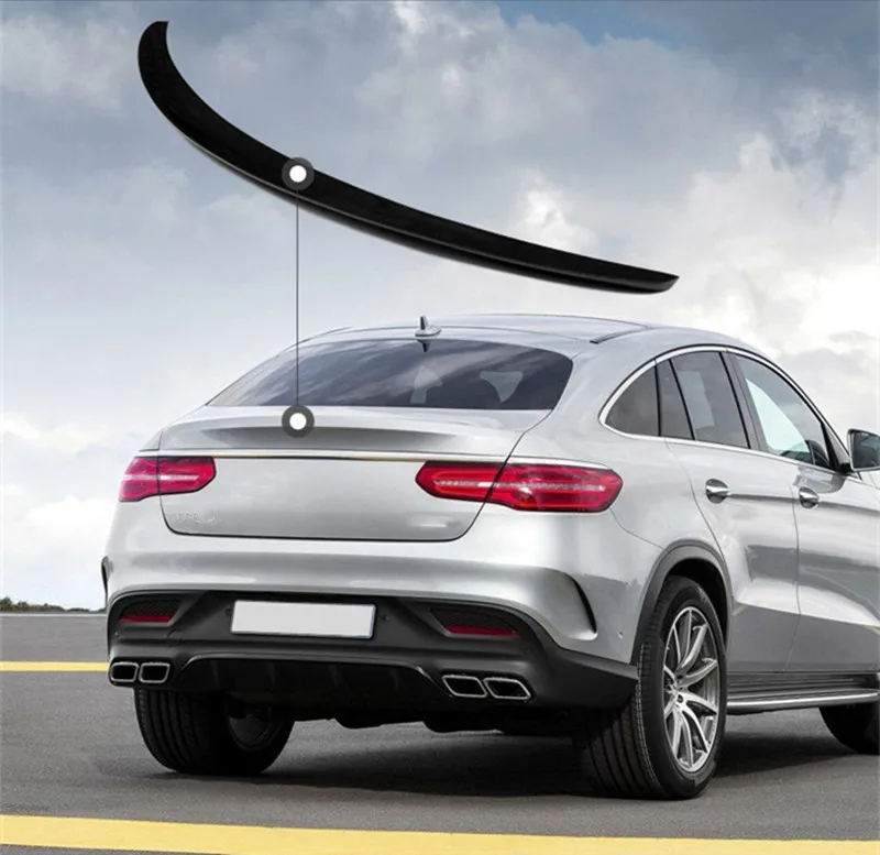 Спойлер из углеволокна багажник загрузки хвост модель крыла для Mercedes GLE Class C292/W292 Coupe