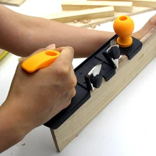 Madeira handheld aparamento plaina plaina plana plano inferior borda de corte portátil mão carpinteiro empurrar madeira aparar ferramenta aplainamento