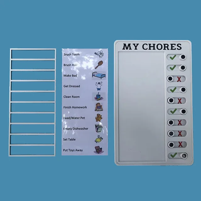 New Reusable Memo Checklist Check Plan Memorandum Daily Planner Task Pad Home Office Schedule Chart For Elderly Child Note Board 5