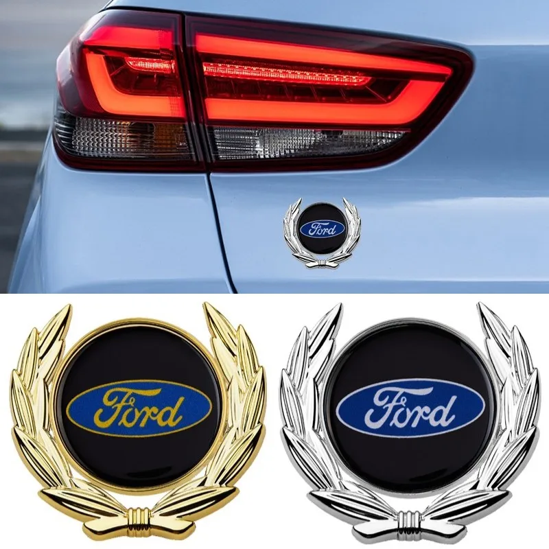 Car Logo Rear Sticker for Ford Explorer Transit Ecosport Edge Fiesta Galaxy Focus Mondeo Raptor Ranger Side Window Emblem Decal |