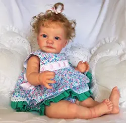 Vêtements de Simulation pour bébé, 60 Cm, modèle de poupée de renaissance avec sang veineux pur fait à la main 
