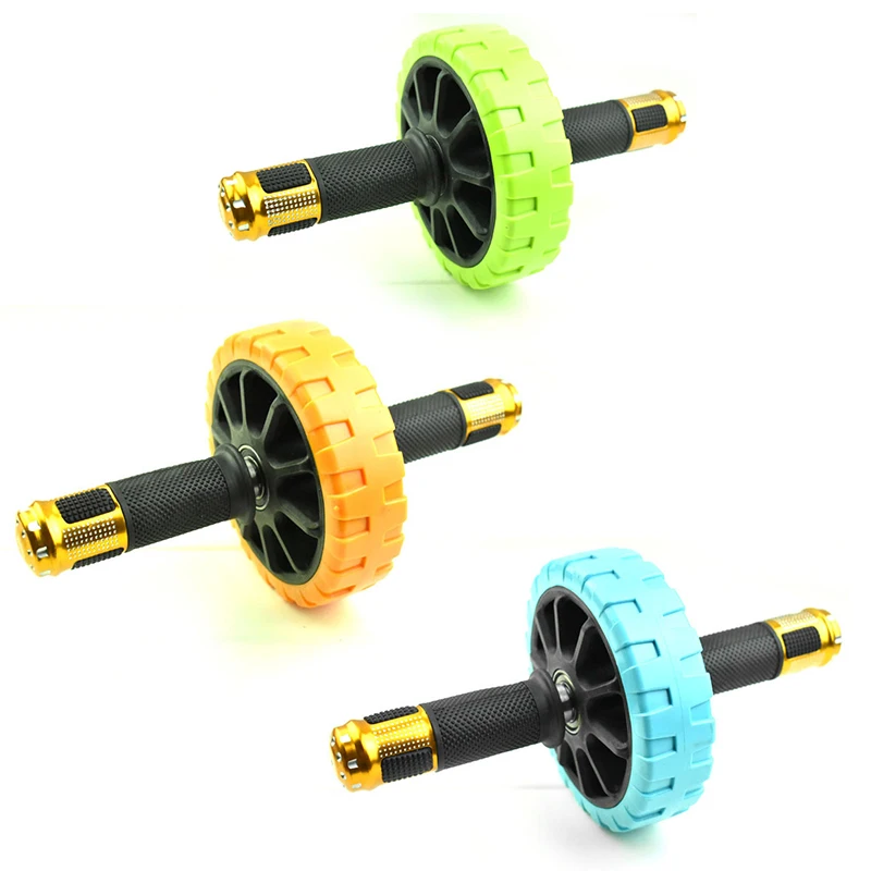 

Dual Ab Wheel Exercise and Fitness Wheel with Easy Grip Handles for Core Training and Abinal Workout