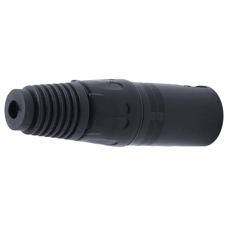 FFYY-5x черный припой XLR штекер 3Pin микрофон аудио разъем адаптер