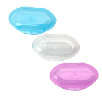 

Kids Baby Infant Soft Silicone Finger Toothbrush Teeth Rubber Massager Brush Box X7JA