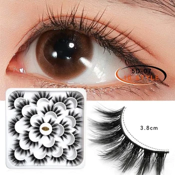 

Mink Eyelashes 3d Mink Hair Eyelashes10 Pairs Long Makeup 3d Faux Nature Fake Lashes Extension False Eyelashes