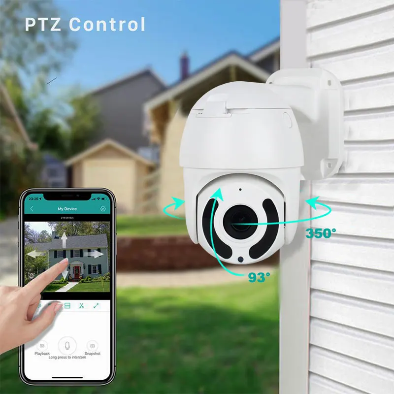 Najtaniej 1080P AHD prędkość kamera kopułkowa IR noktowizor PTZ CCTV nadzór CVBS TVI CVI kamera AHD 2MP kopuła koncentryczne sterowanie RS485