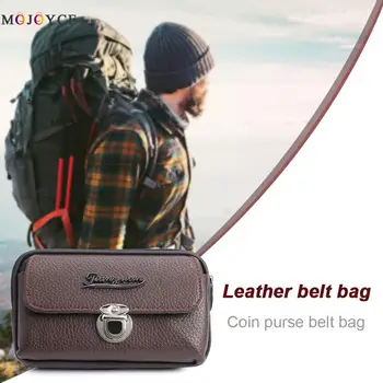 

Fashion Litchi Pattern Purse Men PU Leather Wallet Belt Bags Card Holder