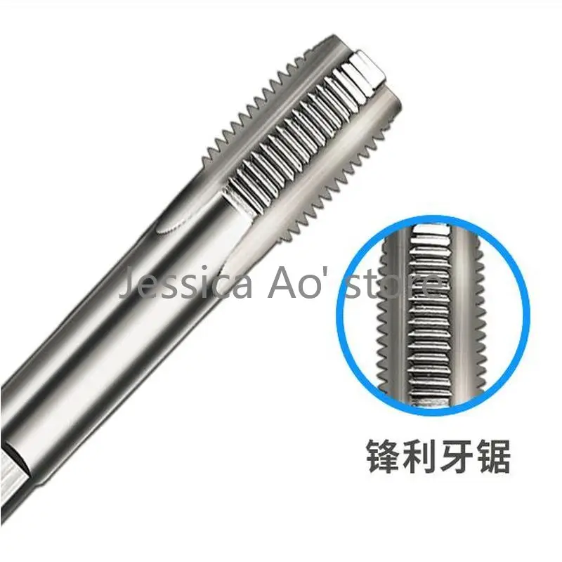 M1-M24 HSS Carbide Taps Set Hand Tapping High-precision Delicate Screw Teeth Full Grinding Straight Groove Tap Threading Tool alloy saw blade 40 teeth circular disc cutting bore 5 carbide woodworking tool wood 125mm oscillating accessories