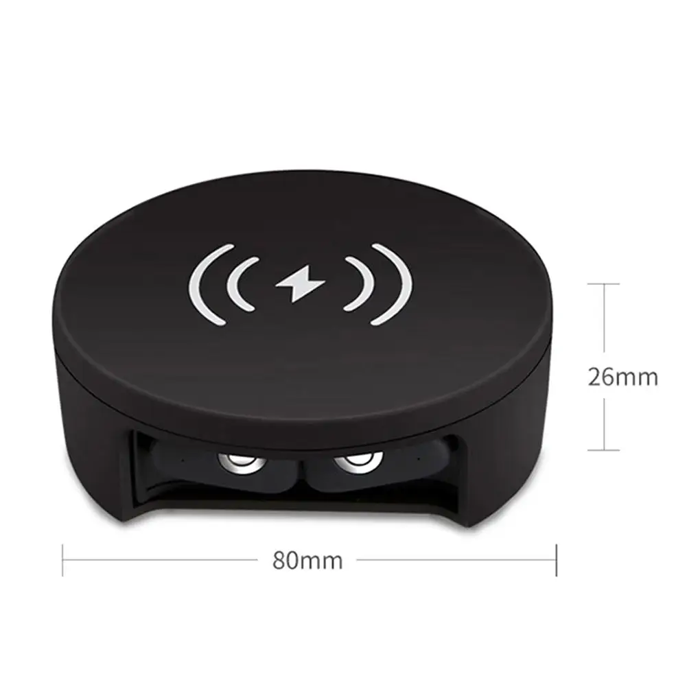 Новые TWS беспроводные Bluetooth наушники 5,0 мини многофункциональные наушники 2600 мАч 8D стерео бинауральная HD гарнитура для звонков