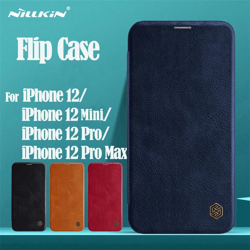 For iPhone 12 Pro Max Flip Case For iPhone 12 Mini 12 Pro Phone Bag