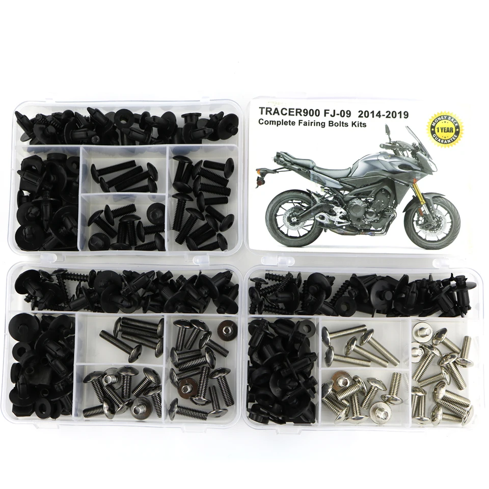 Yamaha Motorrad Verkleidungsschrauben Set - Komplettsatz Für TRACER900 & FZR1000 Modelle