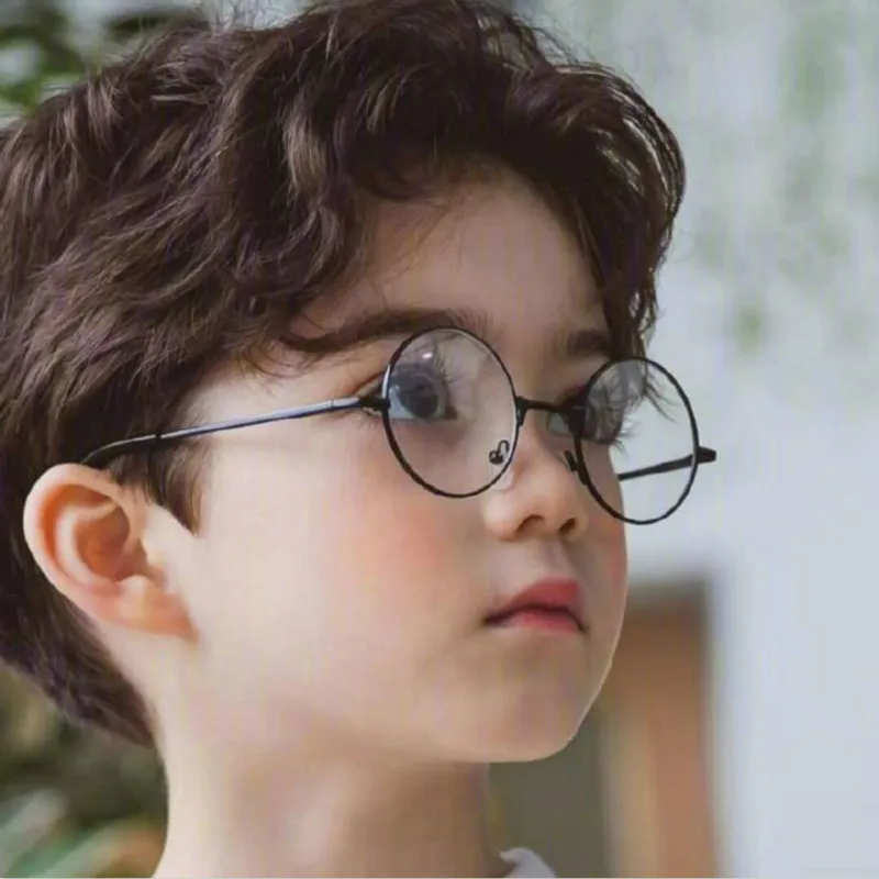 

2019NEW Round Children Glasses Frame Baby Boys Girls Eyeglasses Frame Vintage Kids Clear Lens Optical Spectacle 2-9 old