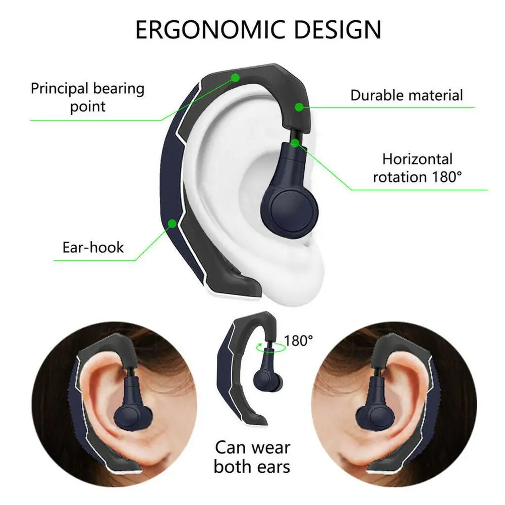 Wireless Bluetooth Headset Stereo Earphone Over Ear Earphone with Microphone for iPhone Samsung S20 S10 S9 S8 Plus LG G7 G6 V40