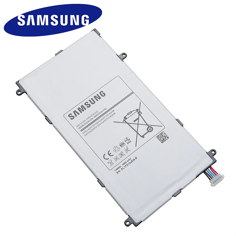 Оригинальная батарея Samsung T4800U T4800E для Samsung Galaxy Tab Pro 8,4 в SM-T321 T325 T320 T321 планшетный ПК Батарея 4800 мА/ч+ Инструменты