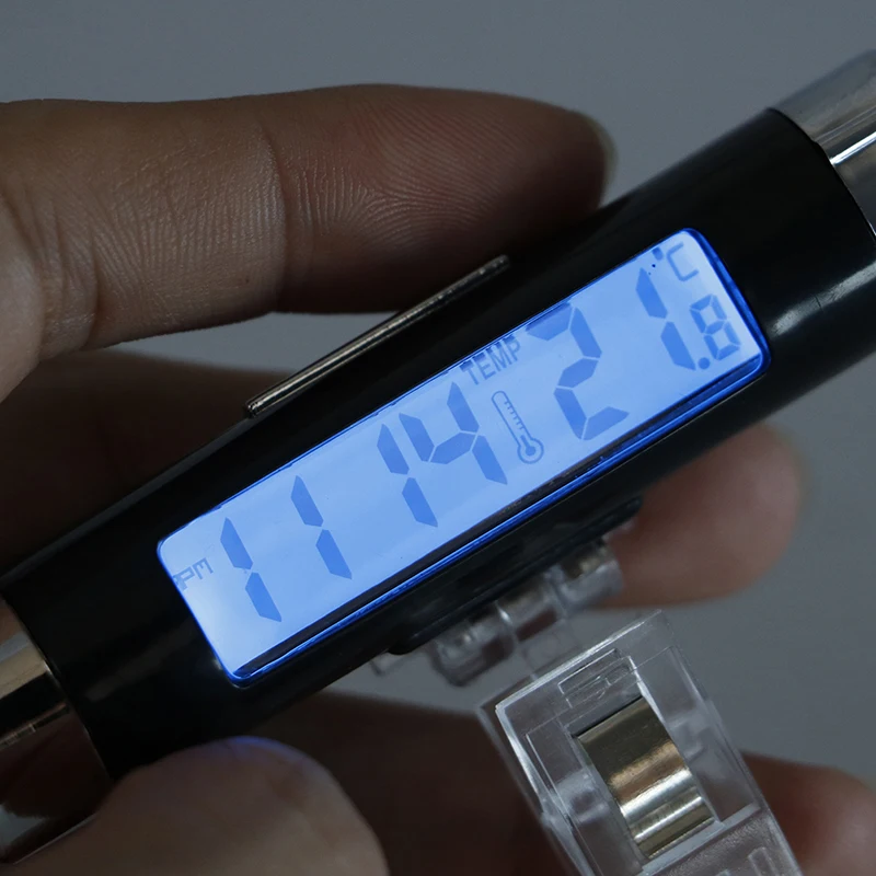 DIY DigitalTemperature Tester Instruments Hygrometer Pyrometer Thermostat 82*18mm LCD Car Thermometer Probe Celsius Humidity