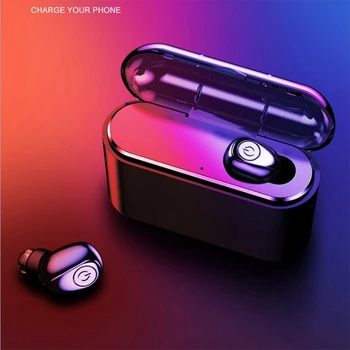 

X8 Bluetooth 4.2 Wireless Earphone Mini Fast Charging Compartment In-Ear Earphone Headset For Iphone 7/8/X Plug Samsung Huawei