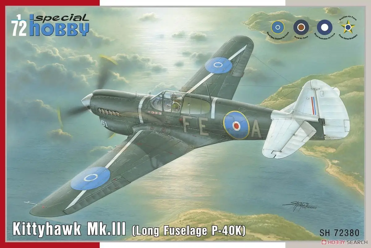 

Специальный хобби SH72380 1/72 sacle Kittyhawk Mk. III "Стандартный длинный фюзеляж"