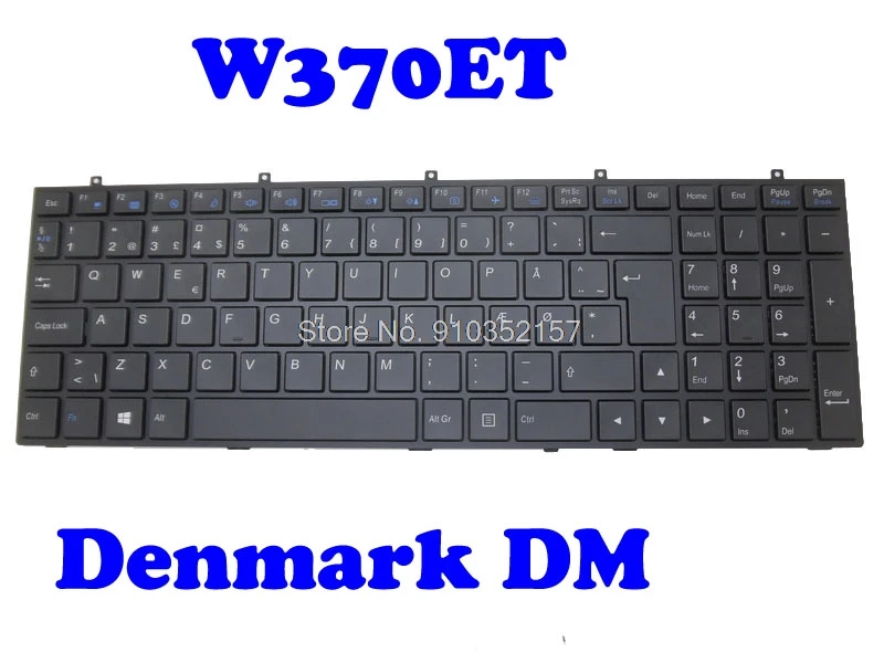 Клавиатура LA US RU с подсветкой для CLEVO W350ET W350ETQ W350SKQ W350SSQ W355STQ W370ET W370SK W370SSQ W370ST