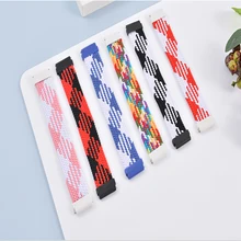 

20mm 22mm watch strap For Amazfit GTS 2 2 mini GTR 3 pro Samsung Galaxy 4 Braided Solo Loop Bracelet Strap Watchband