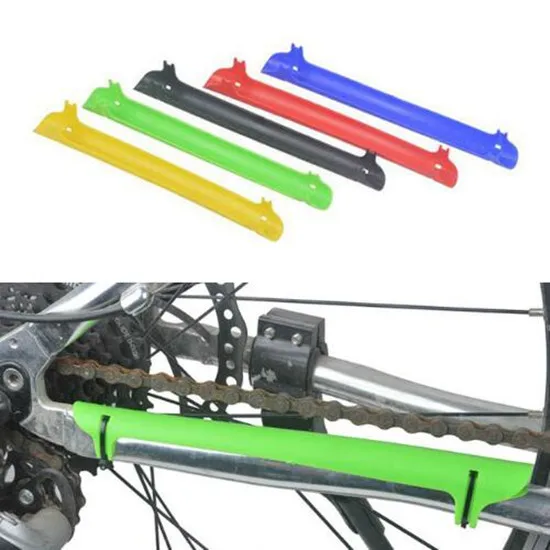 

Colorful Plastic Bike Chain Guard Protector Cycling Chain Stay Protector Care Frame Cover Guard Bicycle Riding Parts