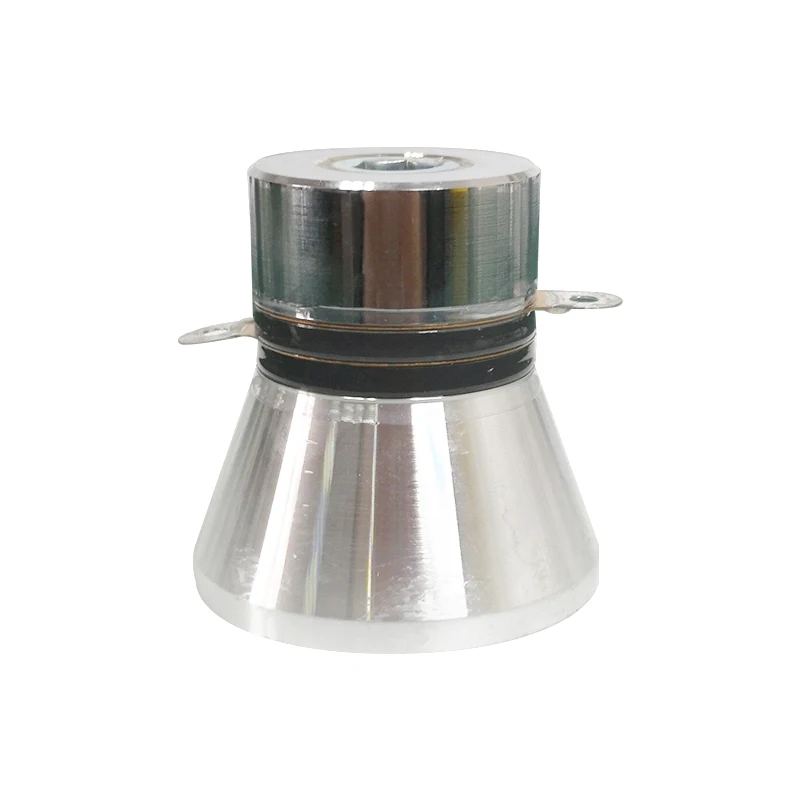 Transductor ultrasónico de alto rendimiento, potencia para limpiador de ultrasonidos, máquina de lavado piezoeléctrica, 50W, 28KHz