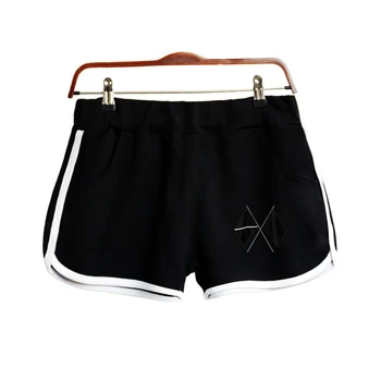 

2019 KPOP EXO Sixth Album OBSESSION EXO THE STAGE THE PLACE Print Women Shorts Harajuku Ladies Hot Sale Sexy kawaii Shorts