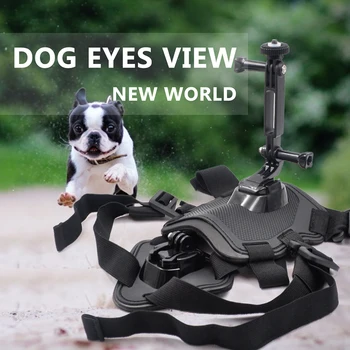 

Pets Dog Harness Mount Adjustable Chest Strap Shoot Picture and Video for Insta360 ONE X/EVO Action Camera Pet Supplies