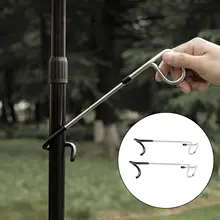

Multifunctional Lamp Hanger Lantern Light Tool Outdoor Adjustable Hook Hanger Tent Lantern Hook for Beach Fishing Travelling