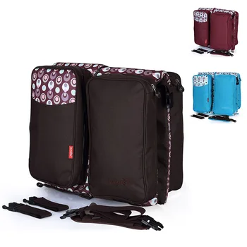 

New Multifunctional Folding Crib with Mosquito Net Slung Large Capacity Mummy Bag Mother and Baby out Package