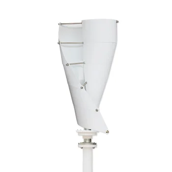 

Easy Installation and Light Weight 400w 600w Vertical Axis Wind Generator for Roof top installation with Controller 12v 24v 48v