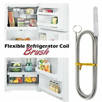 

Long Flexible Refrigerator Scrub Brush Water dredging tool cleaning the water tubing