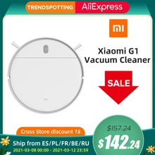 XIAOMI-Robot aspirador MIJIA G1 para el hogar, aspiradora para fregar, fregar, barrer, quitar el polvo, Planificación inteligente, mopa de succión ciclónica, versión Global