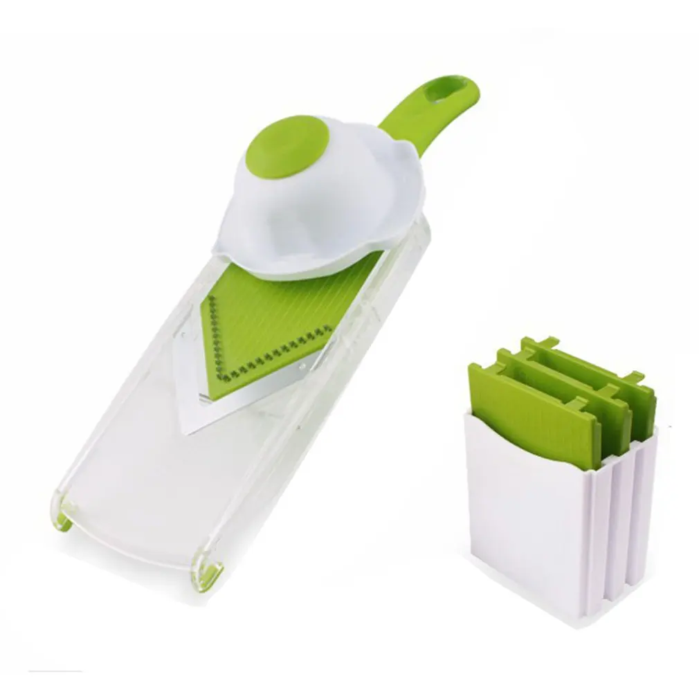 

Mandoline Slicer Manual Vegetable Cutter with 4 Blade Potato Carrot Grater for Vegetable Onion Slicer Kitchen Accessories