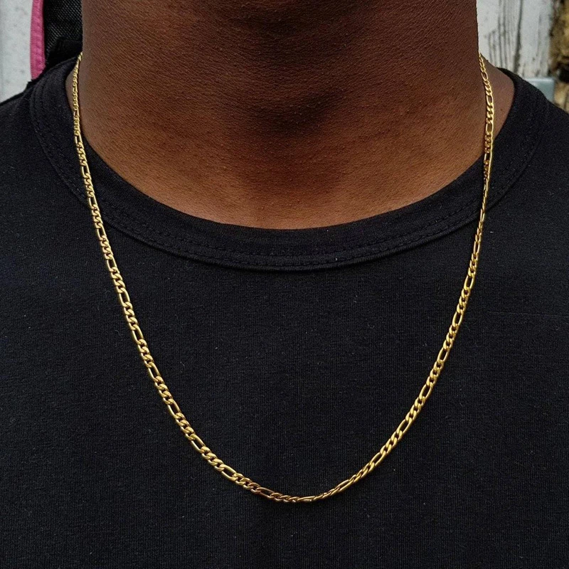 Mens figaro chain Clearance