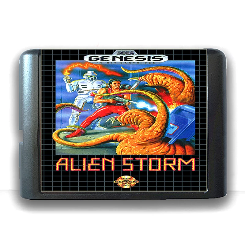 Alien Storm для 16 бит Sega MD игровая карта Mega Drive Genesis US PAL версия видео консоль|Картриджи| |
