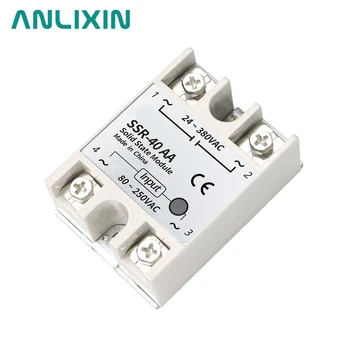 

SSR-40DA DC Control AC SSR-40AA AC Control AC SSR Single Phase Solid State Relay