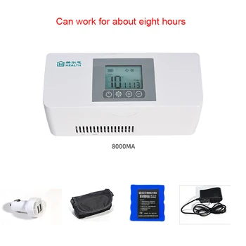 

2019 Portable Insulin storage Cooler Bag Diabetic Insulin Cooler Box Rechargeable fridge Mini refrigerator ice box travel bag