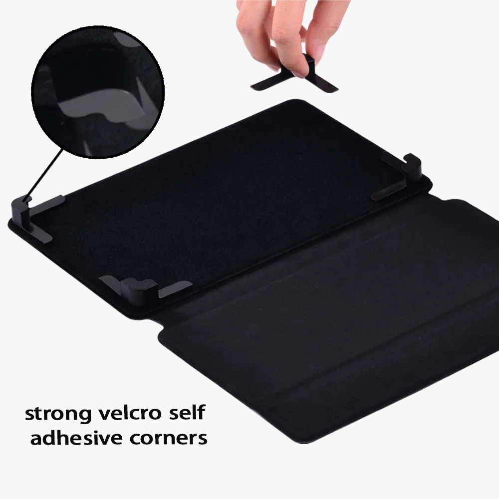 Custodia Con Supporto Per Tablet Alcatel 3T10 (2020) - Cover In Pelle Sintetica, Protezione Robusta Con Funzione Stand - HUAYIJIE
