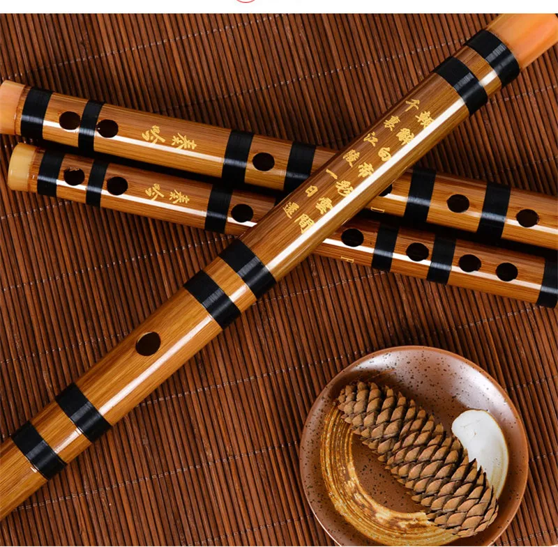 Профессиональная бамбуковая флейта для детей, взрослых, начинающих, поперечная флейта, музыкальные инструменты, деревянная флейта dizi