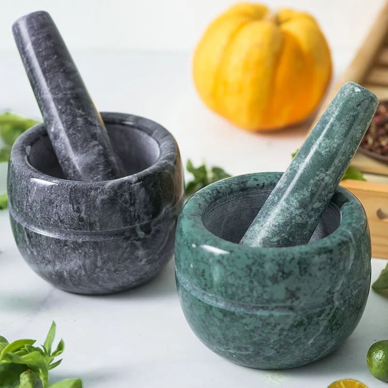 Ensemble de pilon et mortier en résine Broyeur d'épices