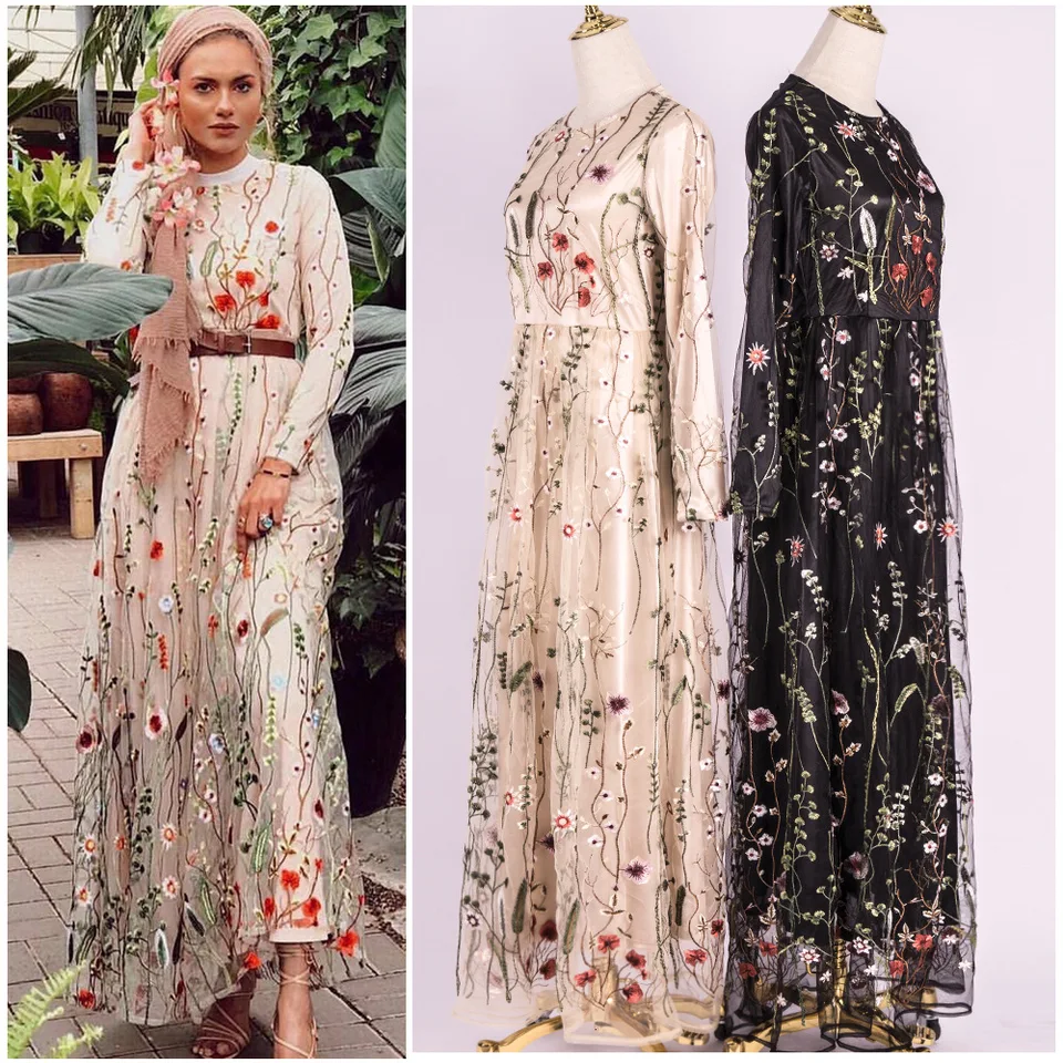 floral abayas