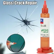 УФ клей оптический прозрачный клей инструмент для ремонта окон для ремонта длинных трещин стекла сломанной трещин Qucikly восстановления окна или экрана