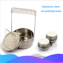 Масляная краска, щетка для мытья, ведро для мытья, ручка, бочка из нержавеющей стали, масляная краска, щетка для мытья, для школьников, товары для рукоделия